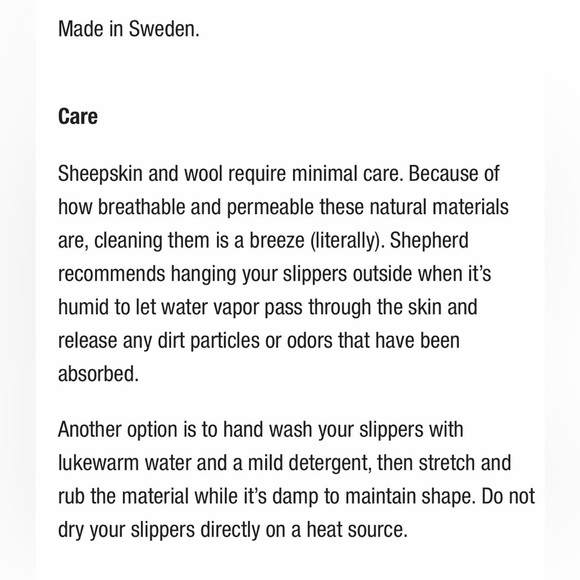 Shepherd 100% sheepskin suede slippers - Picture 5 of 5